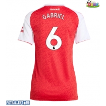 Arsenal Gabriel Magalhaes #6 Hjemmedrakt Dame 2025-26 Kortermet